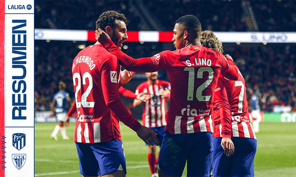 Las mejores acciones del Atlético de Madrid 3-1 Athletic Club